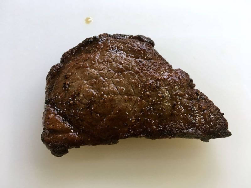 厚い牛肉あステーキの焼き方19