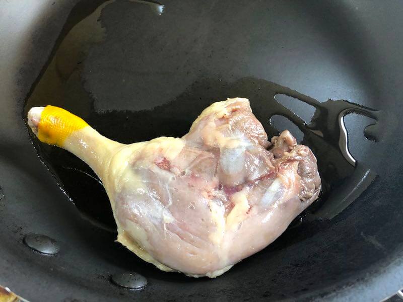 低温調理鴨もも肉のコンフィ27
