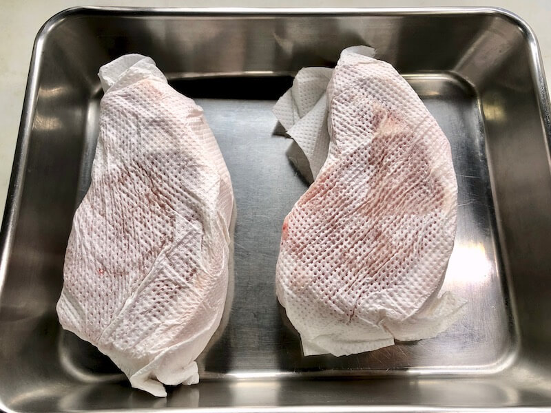 低温調理で豚ロースステーキの作り方2