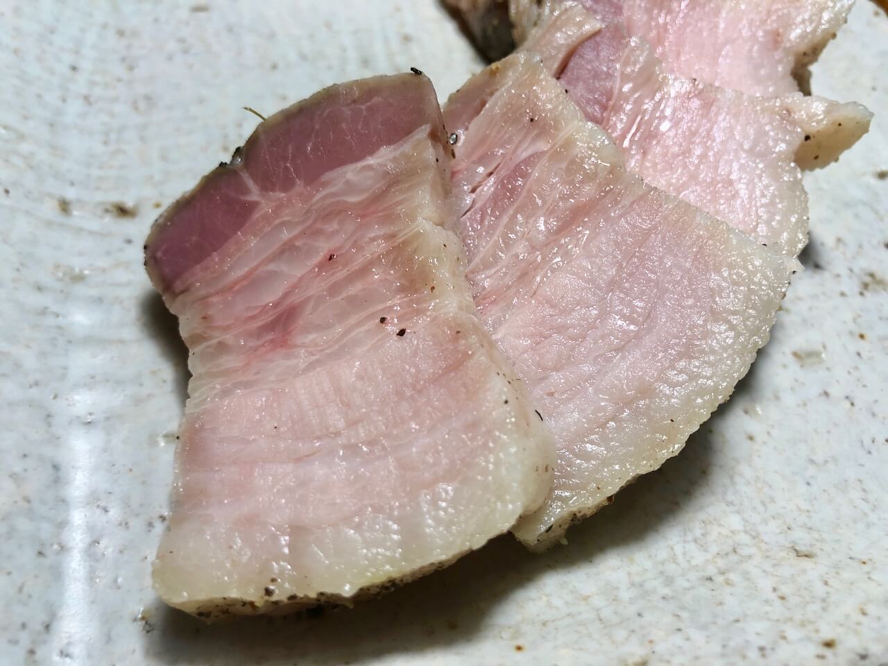 低温調理豚バラ肉65