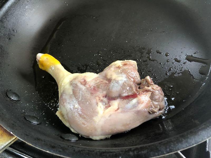 低温調理鴨もも肉のコンフィ28