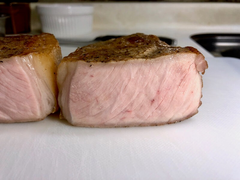 低温調理で豚ロースステーキの作り方28
