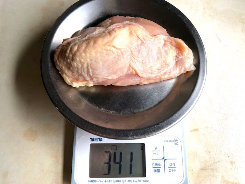低温調理で鶏胸肉（BONIQボニーク）