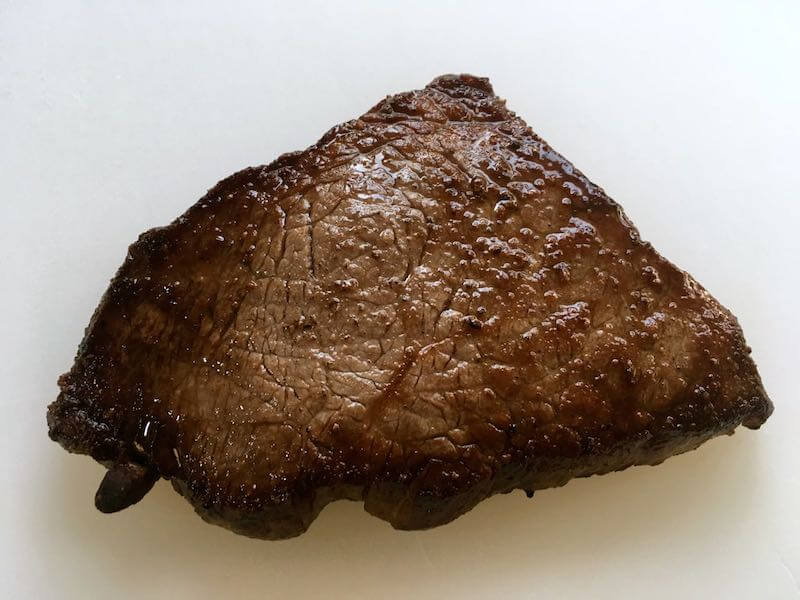 薄い牛肉のステーキの焼き方12
