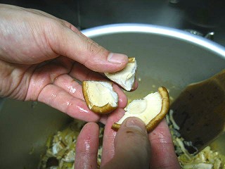 椎茸のポタージュの作り方１１