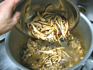 椎茸のポタージュの作り方１３