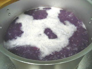 紫芋のポタージュ７