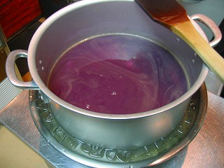 紫芋のポタージュ８